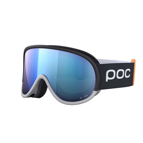 POC Retina Mid Race - černá/stříbrná