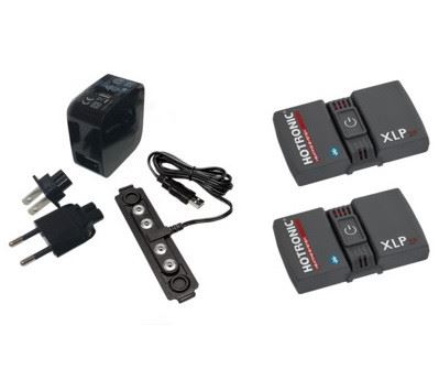 Hotronic Spare part SET 1 pair Battery XLP 2P Bluetooth Power + 1 pc recharger