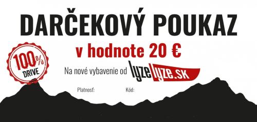 LyzeLyze.cz Dárkový poukaz € 20