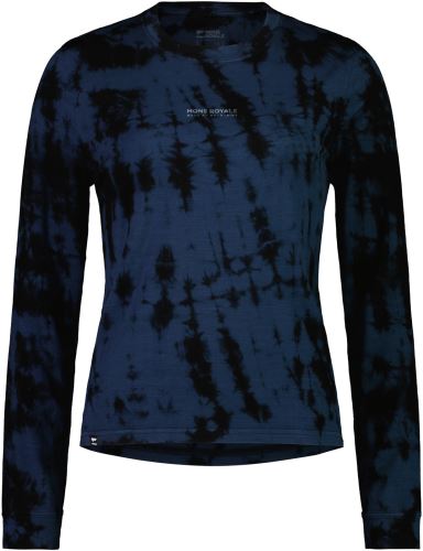 Mons Royale Icon Relaxed LS Garment Dyed - ice night tie dye M