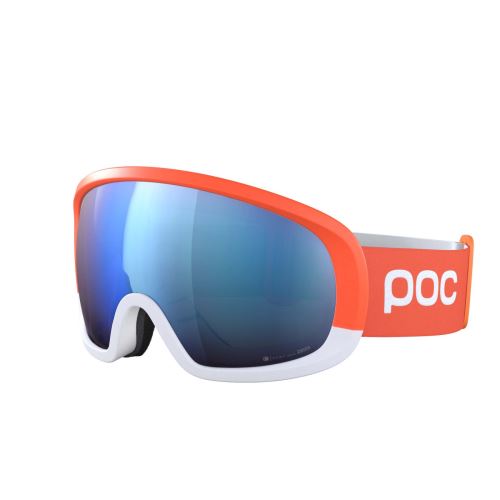 POC Fovea Race - oranžová/bílá