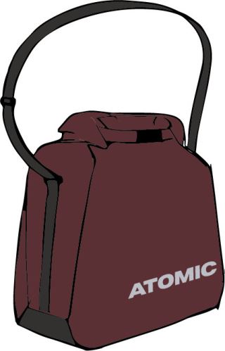 Atomic A Bag - červená