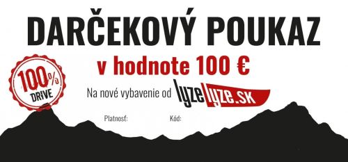 LyzeLyze.cz Dárkový poukaz € 100