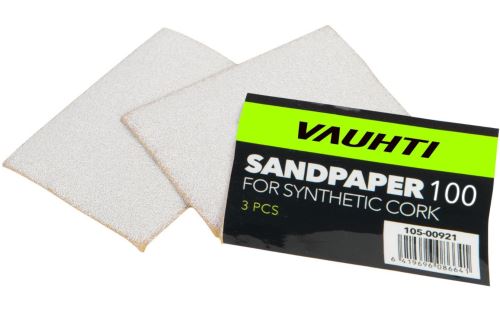 Vauhti Sandpaper pro systetický korek 100 (3 ks)