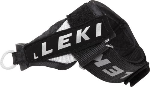 Leki Shark Strap M/L/XL - černá/stříbrná