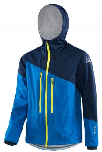 Löffler Hooded Jacket CB GTX Active - modrá