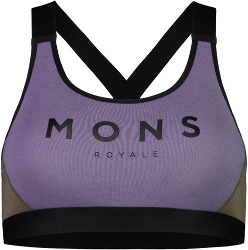 Mons Royale Stella X-Back Bra WMNS - walnut / thistle