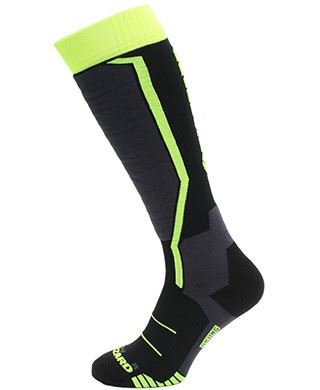 Blizzard Allround Ski Socks Junior - černá/žlutá