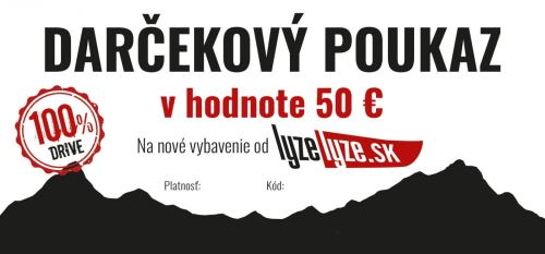 LyzeLyze.cz Dárkový poukaz € 50