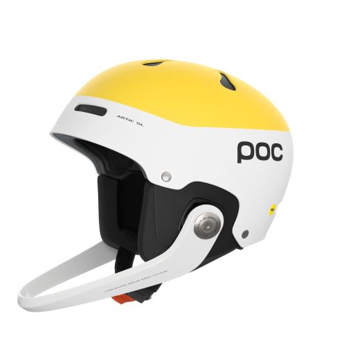 POC Artic SL MIPS - bílá/žlutá