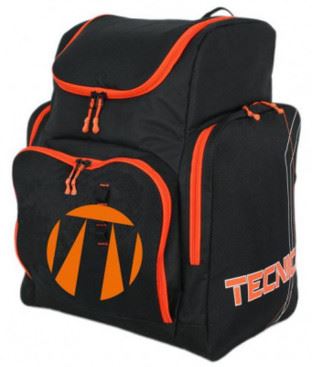 Tecnica Family/Team Skiboot Backpack - černá/oranžová Oranžovácm