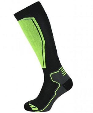 Blizzard Compress 85 Ski Socks - černá/žlutá